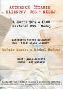 Autorské čítanie klientov CSS Nádej