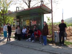 Čakanie na autobus
