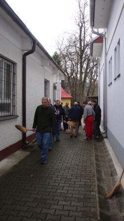 práca v areáli zariadenia a v parku