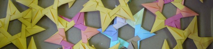 origami - hviezdy